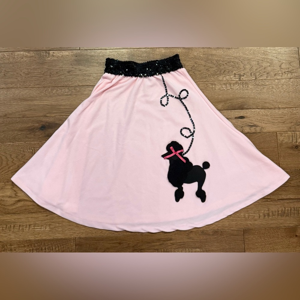 Kids Pink 1950s Poodle Skirt by Suit Yourself Costume Co.